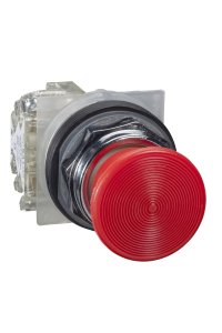 Schneider 9001KR24RH13 30mm Kırmızı 35mm Mantar Kafalı Buton