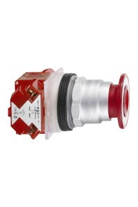 Schneider 9001KR9RH6 Kırmızı Plastik Mantar Kafalı Buton