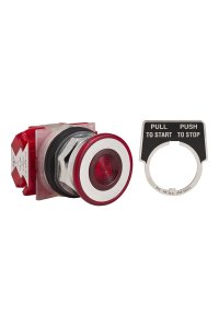 Schneider 9001KR9RH8 30mm 600V AC 10A Buton Başlığı