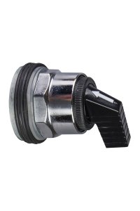 Schneider 9001KS53FB Yaylı Dönüş Siyah Mandal Buton Kafası