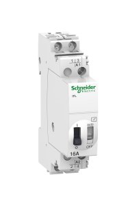Schneider A9C30112 İtl 16A 2P 24VAC/12VDC Darbe Akım Rölesi