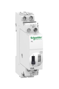 Schneider A9C30312 130V AC 48V DC 16A Darbe Akım Rölesi