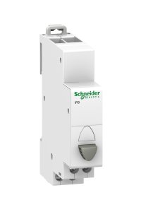 Schneider A9E18033 Acti9 İPB 1NA-1NK Gri Tek Basmalı Buton