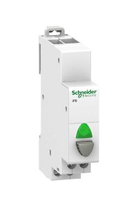 Schneider A9E18038 12-48V AC/DC 1NA Yeşil Tek Basmalı Buton