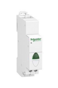 Schneider A9E18331 12.48V AC/DC Yeşil Tek Gösterge Işığı