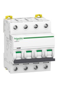 Schneider A9F75440 4P 40A D Tipi Minyatür Otomatik Sigorta