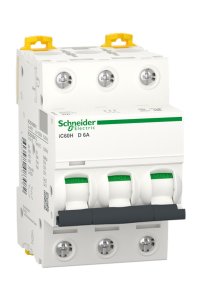 Schneider A9F85306 3P 6A D Tipi Minyatür Otomatik Sigorta