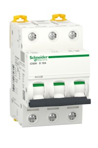 Schneider A9F85310 3P 10A D Tipi Minyatür Otomatik Sigorta