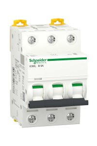 Schneider A9F93306 IC60L 3P 6A B Tipi Minyatür Devre Kesici