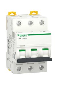 Schneider A9F93320 IC60L 3P 20A B Tipi Minyatür Devre Kesici
