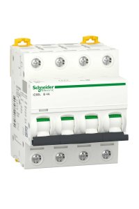 Schneider A9F93404 IC60L 4P 4A B Tipi Minyatür Devre Kesici