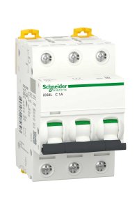 Schneider A9F94301 3P 1A C Tipi Minyatür Otomatik Sigorta
