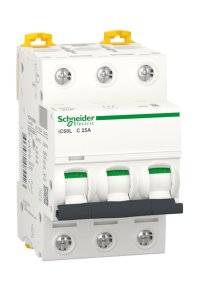 Schneider A9F94325 3P 25A C Tipi Minyatür Otomatik Sigorta