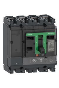 Schneider C25R4TM125 NSX250R 4P 125A Tmd Kompakt Şalter