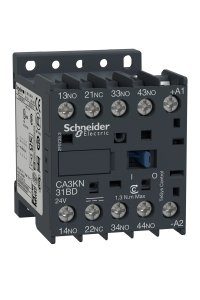 Schneider CA3KN31ED Tesys K 48V DC Yardımcı Kontaktör