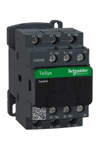 Schneider CAD32N7 Tesys D 415V AC 3NA+2NK Yardımcı Kontaktör