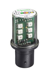 Schneider DL1BDM4 230V Tabanlı Kırmızı Korumalı Led Ampul