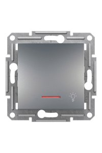 Schneider EPH1800162 Asfora Çelik Liht Buton Anahtar