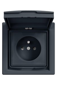 Schneider EPH2800371 Asfora Kapaklı Çocuk Korumalı Ups Priz