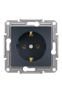 Schneider EPH2900171 16A Asfora Antrasit Topraklı Priz