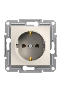 Schneider EPH2970123 16A Asfora Krem Topraklı Priz