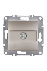 Schneider EPH3200169 Asfora Tekli 1Db Bronz Sonlu TV Prizi