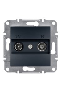 Schneider EPH3300171 Asfora 1dB Antrasit Sonlu Tv/R Prizi
