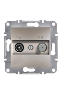 Schneider EPH3400169 Asfora Çerçevesiz Sonlu TV-SAT Prizi
