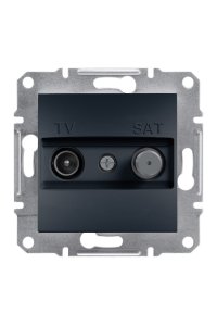Schneider EPH3400171 Asfora Çerçevesiz Sonlu TV-SAT Prizi
