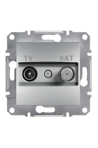 Schneider EPH3400361 Asfora Alüminyum TV-SAT Prizi