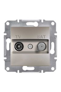 Schneider EPH3400369 Asfora Bronz 8db Geçişli Tv Sat Prizi