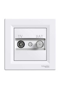 Schneider EPH3400421 Asfora 1dB Beyaz Tv/Sat Prizi