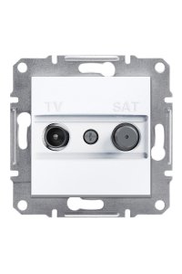 Schneider EPH3470321 Asfora 2li Beyaz TV-SAT Prizi