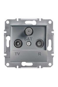 Schneider EPH3500262 Asfora 4Db Çelik Geçişli Tv/R/Sat Prizi