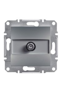 Schneider EPH3700162 Asfora Çelik 1dB Sonlu SAT Prizi