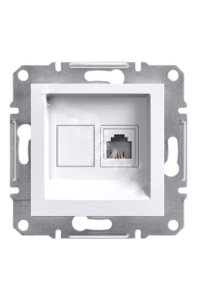 Schneider EPH4170121 Asfora Beyaz RJ11 Telefon Prizi