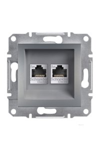 Schneider EPH4400162 Asfora 2li RJ45 CAT5E UTP Telefon Prizi