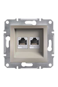 Schneider EPH4400169 Asfora RJ45 CAT5E Bronz Telefon Prizi