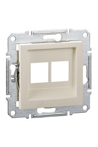 Schneider EPH4470523 Asfora 2xRj45 Konnektörsüz Data Prizi