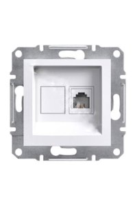 Schneider EPH4770121 Asfora Tekli RJ45 CAT6 UTP Data Prizi