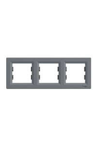Schneider EPH5800362 Asfora 3lü Çelik Yatay Çerçeve