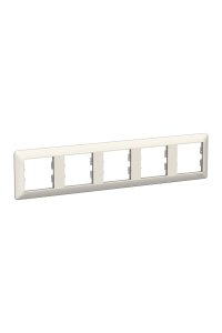 Schneider EPH5805523 Asfora EM 5li Krem Yatay Çerçeve