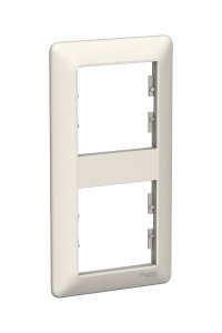 Schneider EPH5815223 Asfora EM 2li Krem Dikey Çerçeve