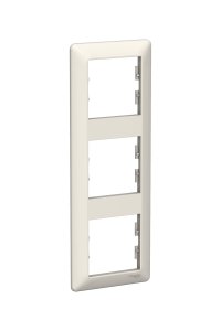 Schneider EPH5815323 Asfora EM 3lü Krem Dikey Çerçeve