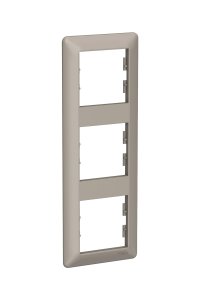 Schneider EPH5815369 Asfora EM 3lü Anahtar Priz Çerçevesi