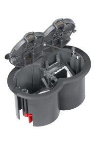 Schneider ETK44104 2 Modüllü Plastik Döşeme Altı Buat