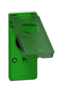 Schneider EVP1PSS2 EVP1PSS2 3P+N Yeşil Soket Priz
