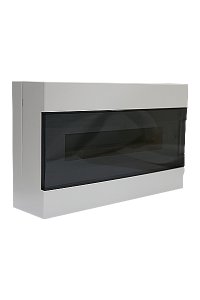 Schneider EZ9EUG118 Easy9 EU 18 Modüllü Şeffaf Kapaklı Sıva Üstü Sigorta Dağıtım Kutusu