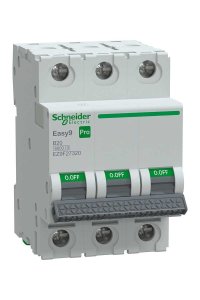 Schneider EZ9F27320 Easy 9 Pro 3P 20A 6 kA B Tipi Otomatik Sigorta