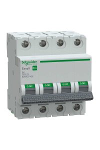 Schneider EZ9F27406 Easy 9 Pro 4P 6A 6 kA B Tipi Otomatik Sigorta